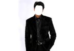 Vijay in black coat Vijay in black coat