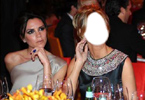 Heidi Klum with Victoria Beckham in Oscar 2010 Party