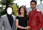 Vikram, Aishwarya Rai & Abhishek Bachchan at Cannes Film Festival 2010 Vikram, Aishwarya Rai & Abhishek Bachchan at Cannes Film Festival 2010