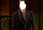 Dhoni in brown coat Dhoni in brown coat