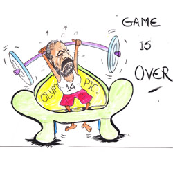 OLYIMPIC- GAME IS OVER